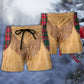 Vintage Santa Western Fringe Jacket Beach Shorts For Warm Weather Travel And Everyday Comfort