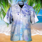 Watercolor Music Notes Hawaiian Shirt For Summer Events And Casual Outdoor Wear