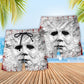 Halloween Horror No Lives Matter Cool Beach Shorts For Warm Weather Travel And Everyday Comfort
