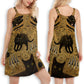 Cat Playful Paws V-Neck Sleeveless Cami Dress For Beach Trips And Charming Warm Weather Outfits