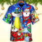 Christmas Santa Hawaiian Shirt Design View For Outdoor Gatherings
