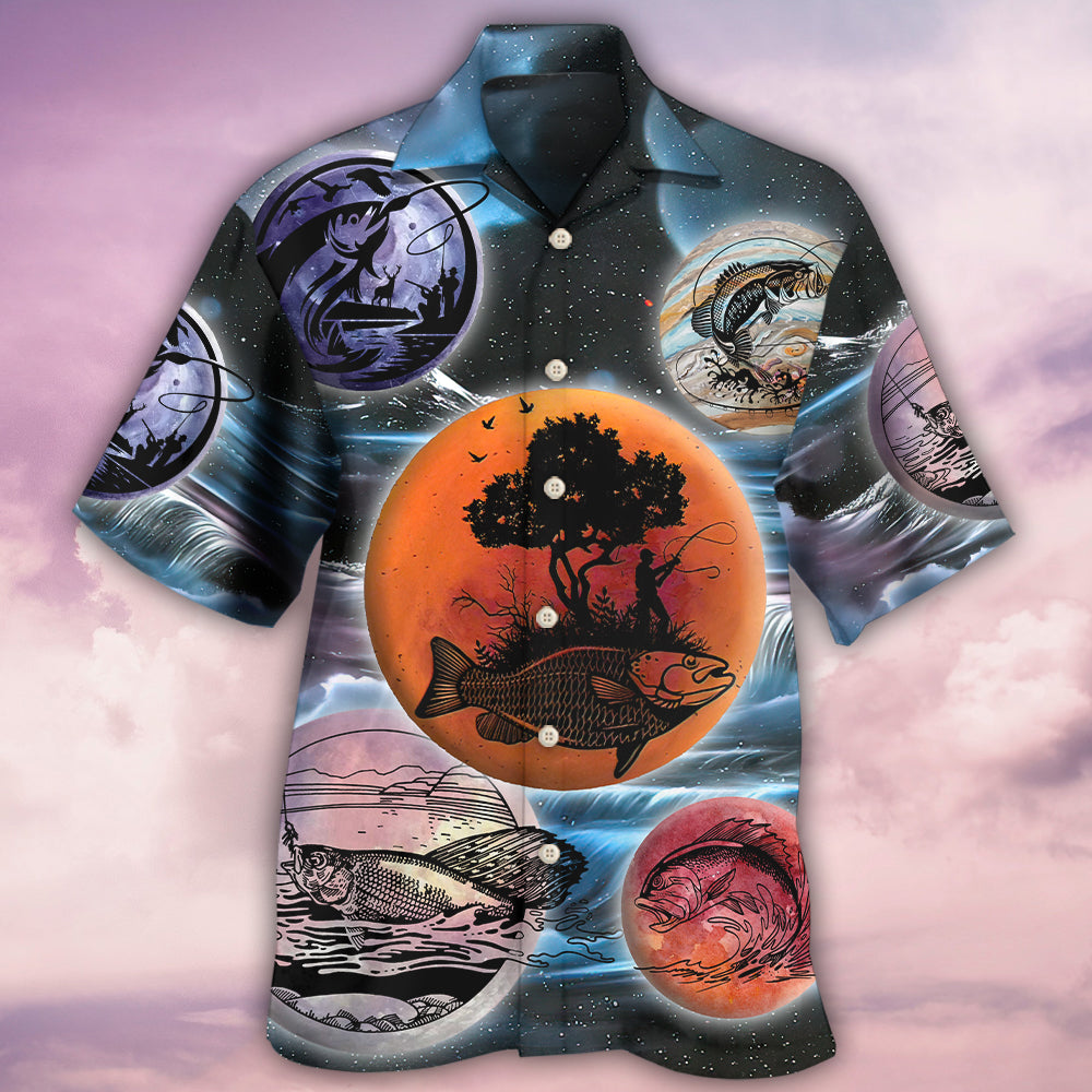 Fishing Hawaiian Shirt For Summer Events And Casual Outdoor Wear