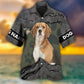 Dog Sweet Custom Photo Hawaiian Shirt For Vacation Days And Relaxed Coastal Outings