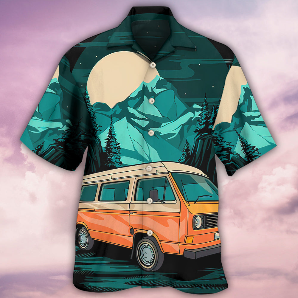 Camping Done Teaching Hawaiian Shirt For Beach Parties And Weekend Getaways