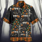 Skull Halloween Tis Season Hawaiian Shirt Design View For Resort Travel And Thoughtful Gifting