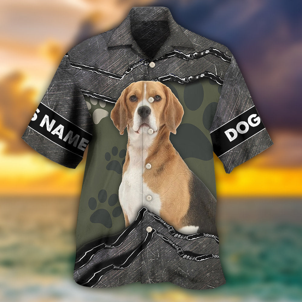 Dog Sweet Custom Photo Personalized Hawaiian Shirt For Poolside Relaxation And Sunny Getaways