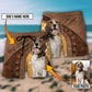 Dog Paw Lovely Dog Personalized Photo Beach Shorts Pattern Detail For Sunny Outdoor Activities