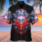 Electric Dreamy Skull Die Hawaiian Shirt For Poolside Relaxation And Sunny Getaways