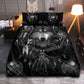 Black Wolf Dreamcatcher Bedding Cover For Nature Bedroom Decor