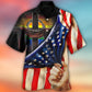 Rainbow Pride Independence Day Cross Flag Lighting Hawaiian Shirt Design View For Resort Travel And Thoughtful Gifting