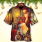 Festive Christmas Spirit Hawaiian Shirt For Summer Events And Casual Outdoor Wear
