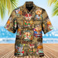 Funny Viking Map Nordic Hawaiian Shirt Artwork View For Vacation Style
