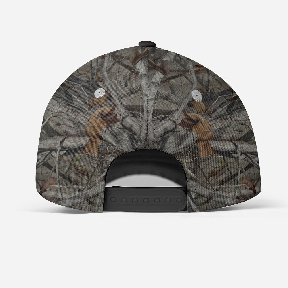 Custom Hunting Lover Personalized Name Classic Cap For Comfortable Daily Wear Travel And Weekend Outings