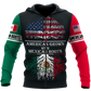 American Mexican Grown Roots Hoodie For Traditional Artwork Lovers Travel And Relaxed Daily Outfits