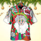 Festive Colorful Christmas Psychedelic Hawaiian Shirt For Resort Getaways And Comfortable Summer Activities