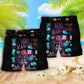 Neko Mancer Halloween Cat Beach Shorts Pattern Detail For Sunny Day Activities And Weekend Casual Style