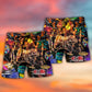 Drum Is My Life Colorful Light Beach Shorts Print View For Coastal Escapes And Casual Outings
