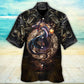 Dragon Golden Japanese Hawaiian Shirt Design Detail For Beach Days And Holiday Travel