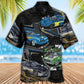Dog Drag Racing Speed Hawaiian Shirt For Summer Vacation, Beach Travel, And Casual Wear