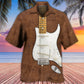 Guitar That's Pet Cats Hawaiian Shirt Design View For Resort Travel And Thoughtful Gifting