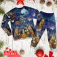 Loving Family Christmas Long Sleeve Pajamas Set For Holiday Bedtime And Cozy Home Wear