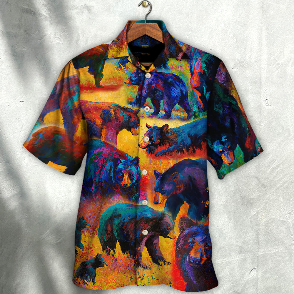 Bear Masters Survival Hawaiian Shirt For Summer Events And Casual Outdoor Wear