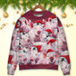 Christmas Piggies Funny Xmas Is Coming Sweater For Festive Parties Family Photos And Comfortable Seasonal Wear