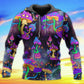 Hippie Mushroom Lover Hoodie For Boho Enthusiasts Seasonal Trips And Thoughtful Gifts
