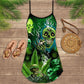 Skull High Smoke V-Neck Sleeveless Cami Dress For Halloween Gatherings And Casual Styling