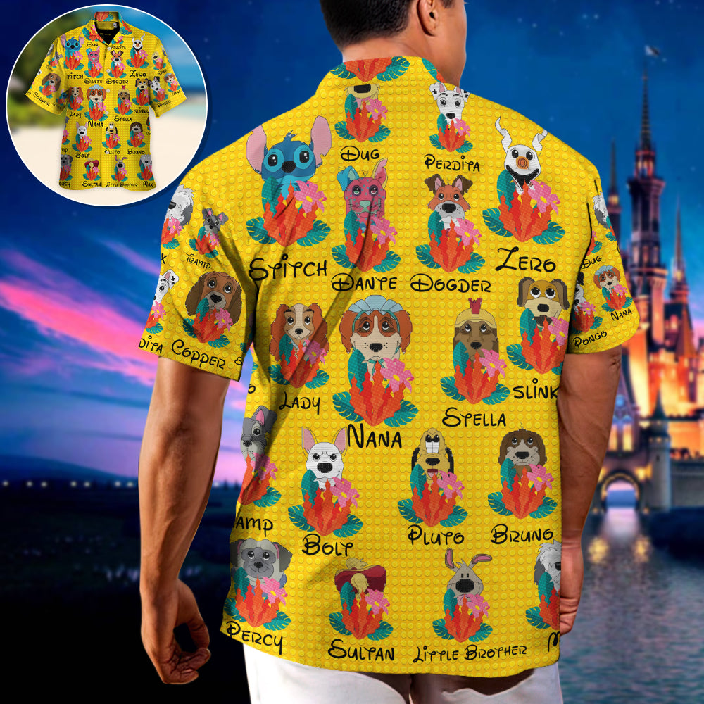 Funny Tropical Floral Dog Hawaiian Shirt For Warm Weather Adventures And Everyday Comfort
