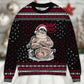 Tattoo Santa Funny Merry Christmas Sweater For Holiday Parties Family Gatherings And Seasonal Gift Giving