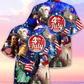 American July Hawaiian Shirt For Summer Vacation And Beach Travel