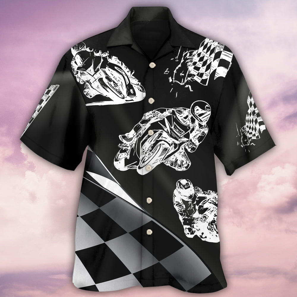 Racing Dogs Hawaiian Shirt Artwork View For Weekend Travel And Beach Style