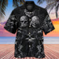 Skull Scary Darkness Fantasy Hawaiian Shirt Pattern View For Relaxed Warm Weather Outfits