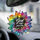 Tie Dye Sunflower God Says You Are 20 Oz Tumbler For Coffee Travel And Daily Drinks