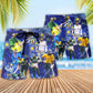 Cricket Sport Funny Play Amazing Style Beach Shorts For Active Summer Travel
