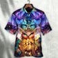 Owl Hawaiian Shirt Design View For Casual Summer Styling