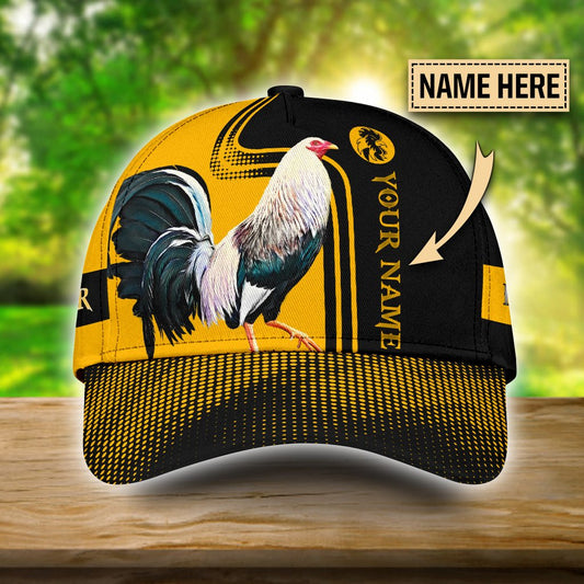 Personalized Rooster Classic Cap For Outdoor Travel Parties And Thoughtful Holiday Gifting