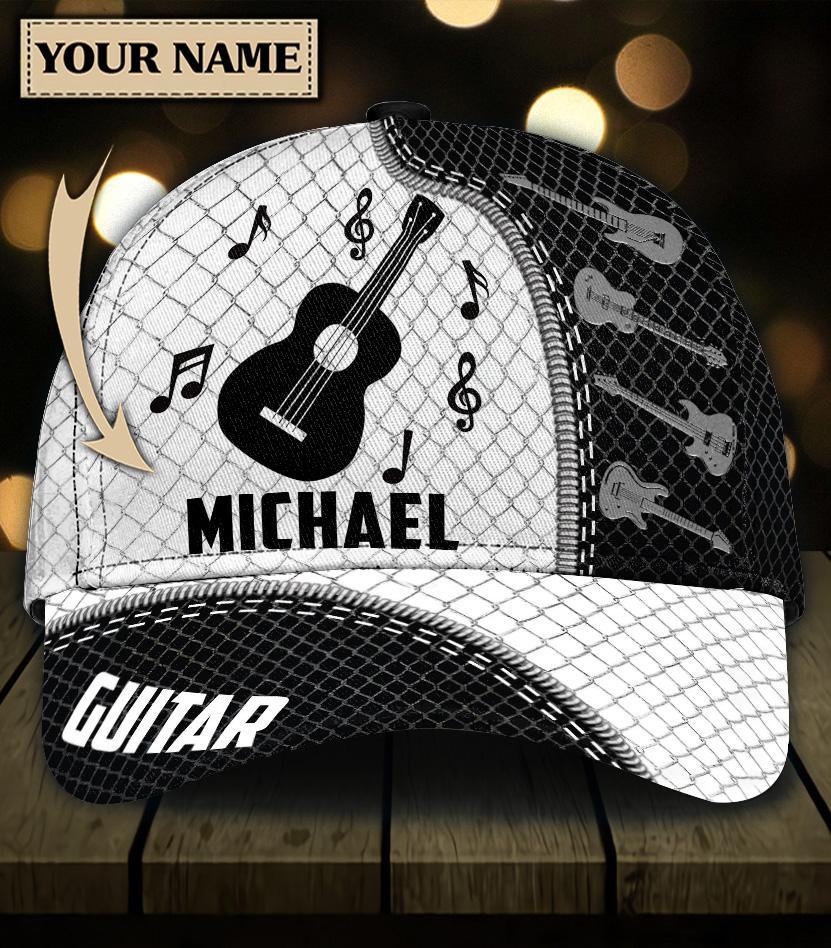 Guitar Classic Cap For Casual Travel Parties And Comfortable Outdoor Wear