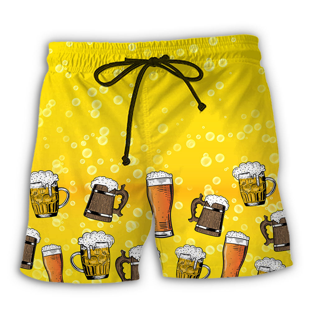 Beer Beach Shorts For Beach Days And Travel Ready Comfort