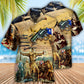 Peaceful Outdoor Heritage Hawaiian Shirt With Detailed Graphic For Summer Vacation Beach Travel And Casual Wear