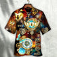 Magic Heart Steampunk Hawaiian Shirt For Creative Spirits Tropical Events And Relaxed Vacation Style