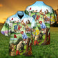 Golf Lot Balls Hawaiian Shirt Pattern View For Relaxed Warm Weather Outfits