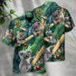 Funny Cricket Koala Hawaiian Shirt Relaxed Style View For Resort Wear