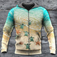 Turtle Love Ocean Hoodie For Sea Enthusiasts Vacation Style And Comfortable Layering