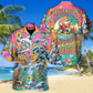 Paddleboarding Paddleboarder Humor Hawaiian Shirt Pattern View For Relaxed Warm Weather Outfits