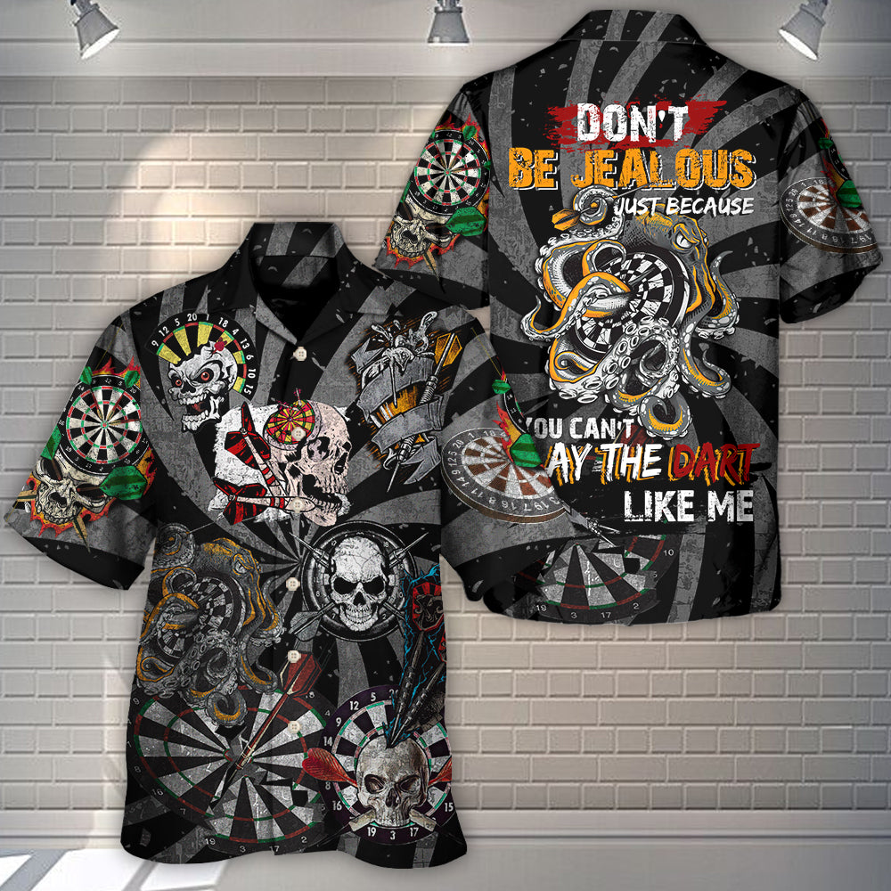 Dart Adventure Graphic Hawaiian Shirt Artwork View For Weekend Trips