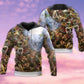 Floral Heavenly Bird Hoodie For Weekend Adventures Casual Style And Relaxed Comfort