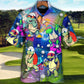 Funny Golf Turtle Beach Hawaiian Shirt Design View For Vacation Style