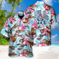 Lobstering Lake Hawaiian Shirt Detailed Pattern View For Coastal Travel
